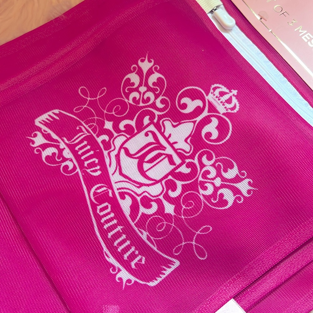 🩷🍒Juicy couture 3pc mesh bag bundle - Picture 2 of 5